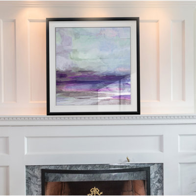 Ebern Designs 'Violet Gray II' Painting & Reviews | Wayfair